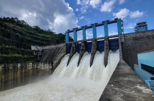 Waduk PLTA Koto Panjang, Kampar.(foto: riaupos.co)
