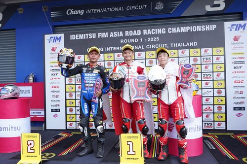 Tim AHRT mendominasi putaran pembuka ARRC 2025 di Buriram, Thailand. (Foto: istimewa)