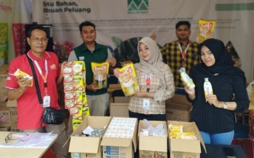 Musim Mas perkenalkan ragam olahan sawit di Pelalawan.(foto: andi/halloriau.com)