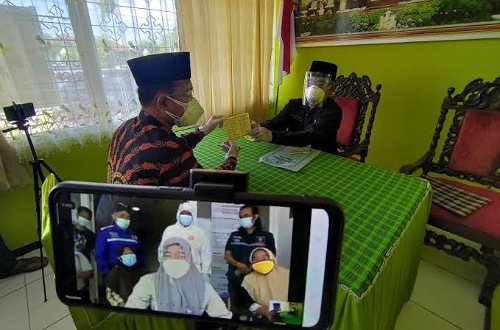 Nikah online.(ilustrasi/int)