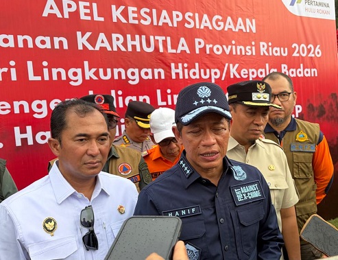 Menteri Lingkungan Hidup, Hanif Faisol Nurofiq.