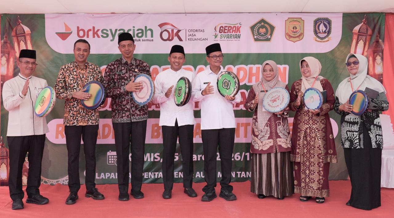 GERAK Syariah di MAN Tanjungpinang perkuat literasi keuangan syariah, BRK Syariah dekatkan edukasi ke generasi muda (foto/ist)