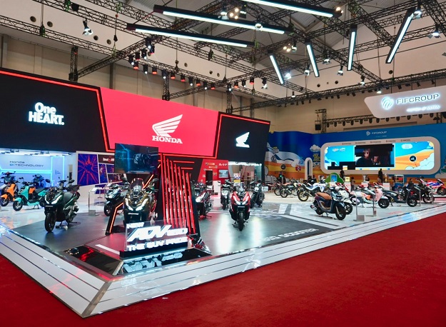 Indonesia Motorcycle Show (IMOS) 2025 di ICE BSD, Tangerang.