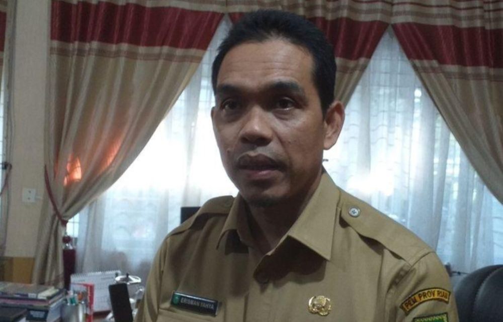 Plt Kadisdik Riau, Erisman Yahya (foto/int)