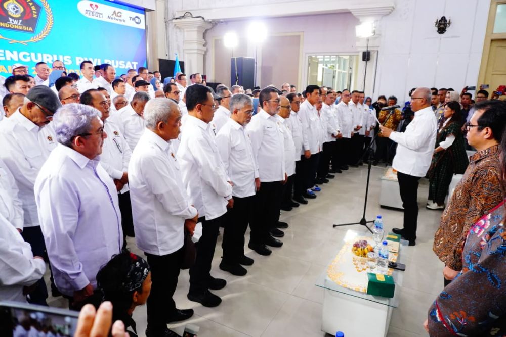 Pengukuhan pengurus PWI pusat, siap kuatkan media lokal hingga nasional (foto/ist)