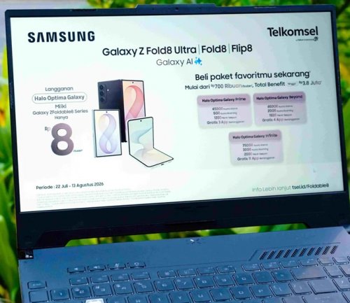 Telkomsel gandeng Samsung Galaxy Foldable 8.