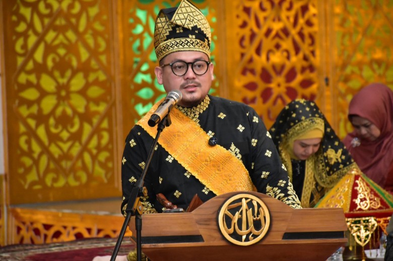 Ketua Umum MKA LAMR Kota Pekanbaru, Datuk Seri Rizky Bagus Oka (foto/mimi)