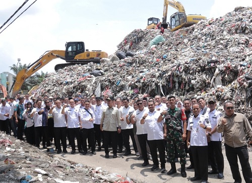 Walikota Pekanbaru, Agung Nugroho dan jajaran.(foto: int)