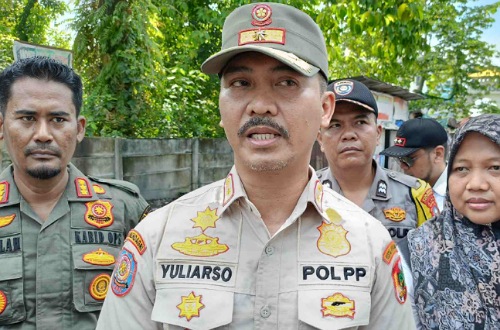 Kasatpol PP Pekanbaru, Yuliarso.(foto: tata/halloriau.com)