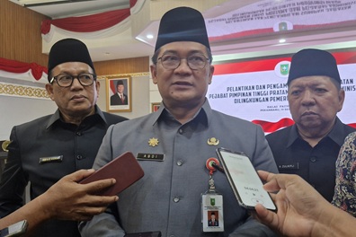 Sekretaris Daerah (Sekda) Riau, Syahrial Abdi (foto/Fitri)