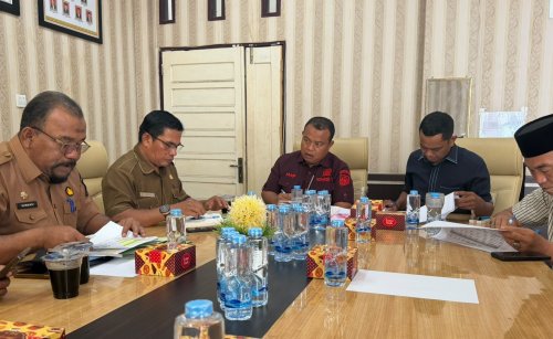 DPRD Rohil gelar RDP bahas limbah MBG.(foto: afrizal/halloriau.com)