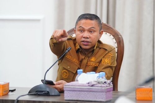 Gubernur Riau (Gubri) Abdul Wahid. (Foto: Media Center Riau)