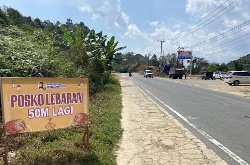 BPJN Pastikan Jalur Mudik Riau Aman Dilalui.(foto: mcr)