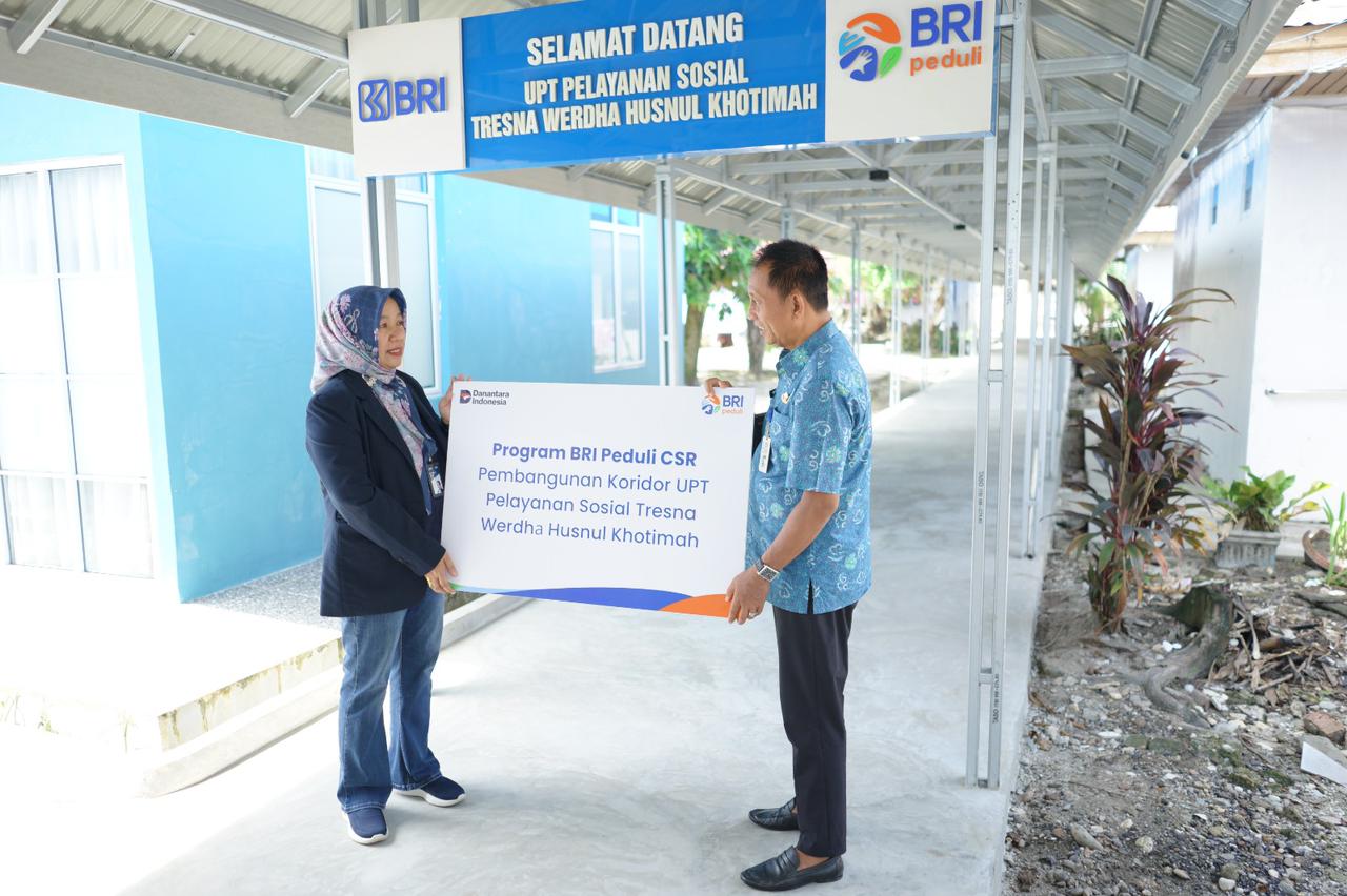 BRI hadirkan koridor baru untuk nyamankan Lansia di UPT Tresna Werdha Husnul Khotimah (foto/ist)