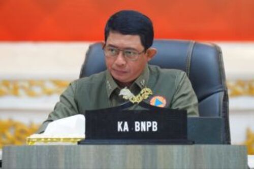 Kepala Badan Nasional Penanggulangan Bencana (BNPB), Letjen TNI Suharyanto. (Foto: Media Center Riau)