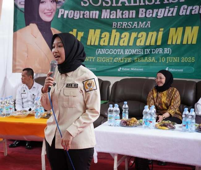 Anggota Komisi IX DPR RI Maharani.