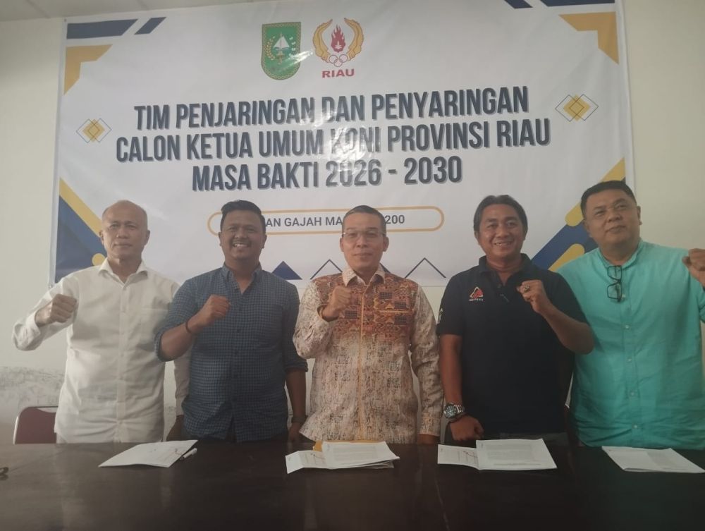 Bursa Ketua Umum KONI Riau 2026–2030 dibuka 30 Januari (foto/ist)