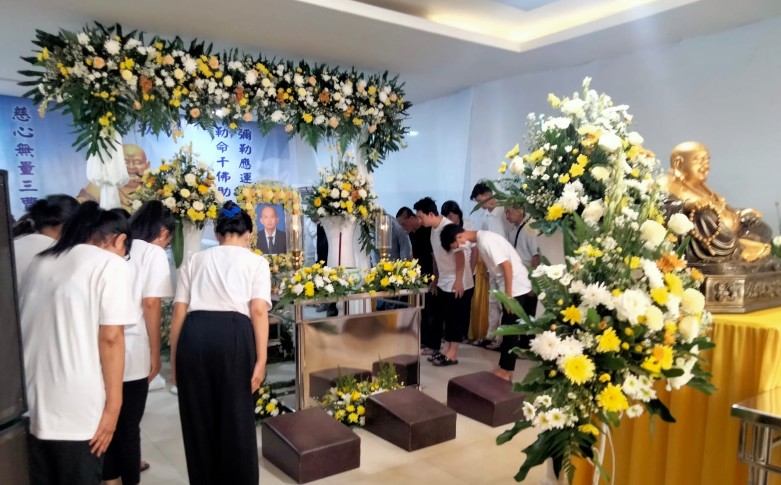 Salah satu tokoh Buddha Maitreya Riau, Pandita (Pdt) Rusli meninggal dunia (foto/ist)