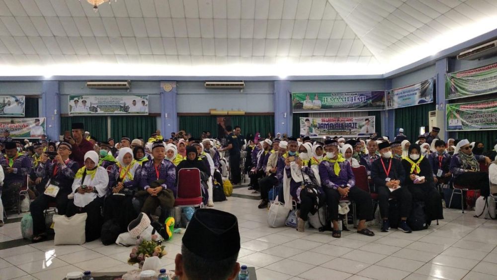 Total 2.663 jemaah haji Riau asal Pekanbaru, Pelalawan, dan Inhu sudah kembali ke tanah air (foto/MCRiau)