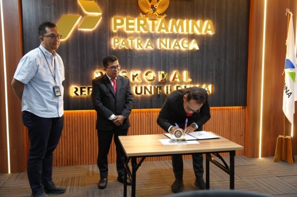 Kilang Pertamina Dumai umumkan pergantian Area Manager Comm, Rel, & CSR (foto/ist)
