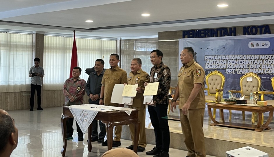 DJP Riau sosialisasikan Aplikasi Cortex untuk permudah layanan pajak di MPP (foto/Tata)