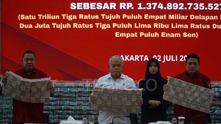 Kejagung kembali menyita dana senilai Rp 1,37 triliun dalam perkara dugaan korupsi ekspor CPO periode Januari 2021 hingga Maret 2022. 