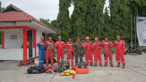 PT Pertamina Patra Niaga Unit Dumai Produksi Sungai Pakning perkuat kontribusi multipihak dalam pencegahan dan penanganan Karhutla (foto/ist)