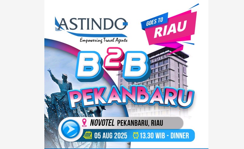 Astindo akan menyelenggarakan Table Top Business to Business (B2B) di Pekanbaru (foto/ist)