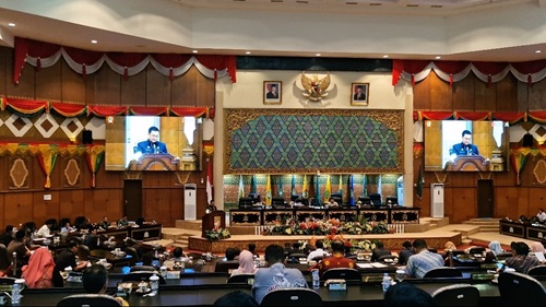 DPRD Riau resmi membentuk Pansus dalam optimalisasi pendapatan daerah (foto/fitri)