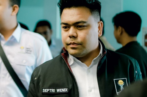 Wakil Ketum BPD HIPMI Riau, Septri Wendi.(foto: barkah/halloriau.com)