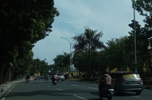 Cuaca Riau hari ini cerah berawan.(foto: barkah/halloriau.com)