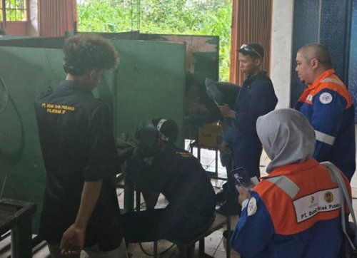 BSP bekerja sama dengan BLK Kabupaten Siak, gelar Pelatihan Juru Las Berbasis 3F. 