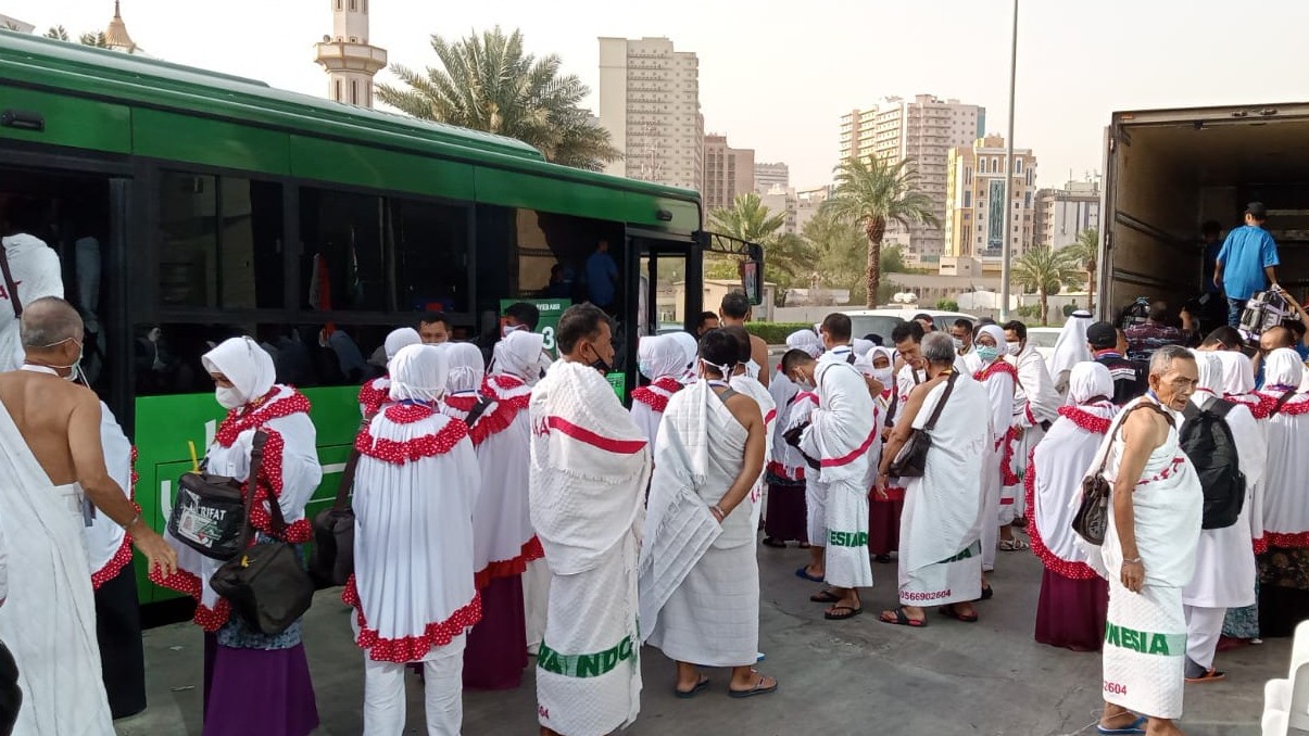 Ilustrasi Jemaah Calon Haji Riau semua sudah berada di Makkah (foto/Kemenag RI)