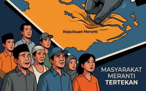 Pemerintah pusat pangkas TKT untuk Kabupaten Kepulauan Meranti.(ilustrasi/AI/halloriau.com)