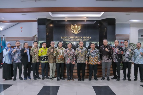 Pekanbaru menjadi pelopor pertama sistem karier ASN berbasis talenta di Riau (foto/Andy)