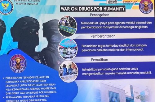 Capaian BNNK Pelalawan sepanjang 2025.(foto: andi/halloriau.com)