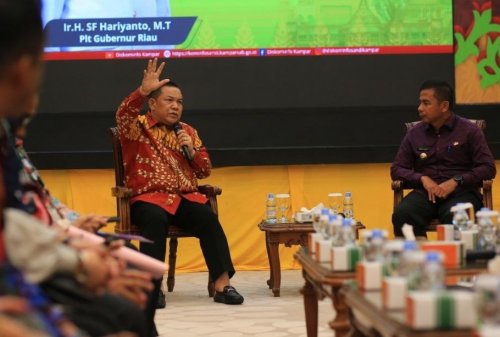 Strategi Plt Gubri, SF Hariyanto menyisir ratusan ribu kendaraan mati pajak di Kampar (foto/int)