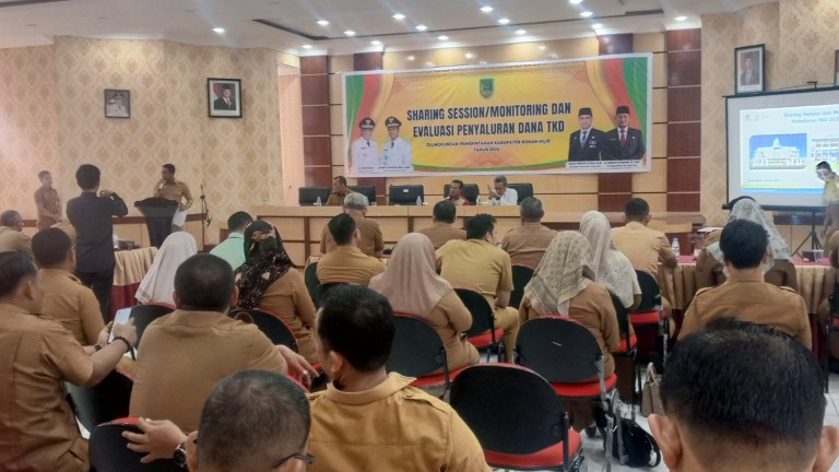 BPKAD Rohil gelar sharing session TKD untuk tingkatkan realisasi APBD dan pembangunan daerah (foto/afrizal)