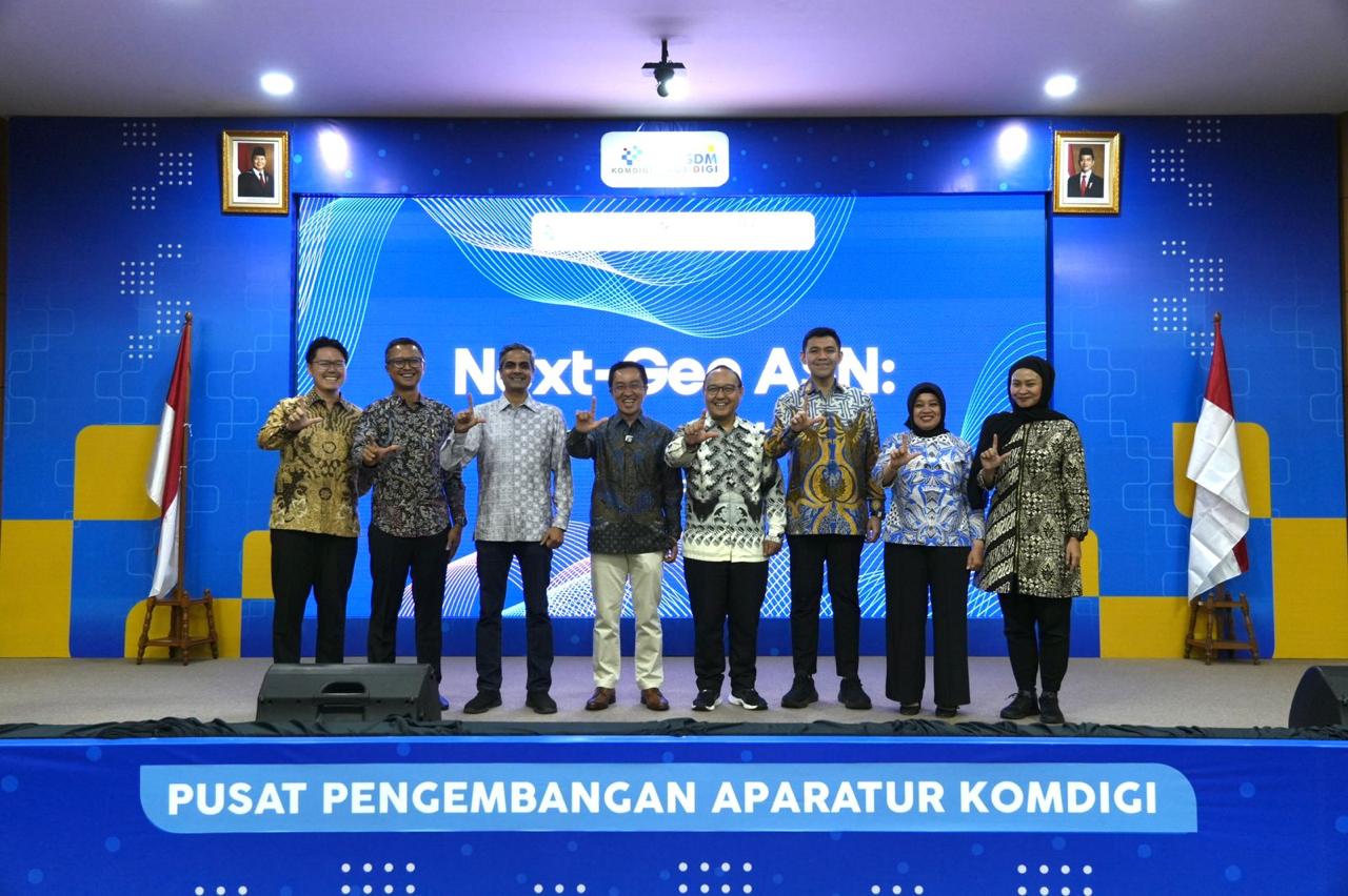 Komdigi dan Indosat bekali ratusan ASN muda dengan kecakapan AI (foto/ist)