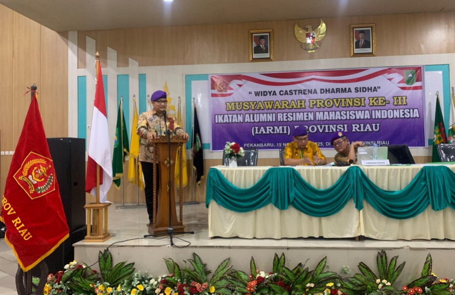 Musda III IARMI Riau kukuhkan Taufik Arrakhman sebagai ketua baru (foto/ist)