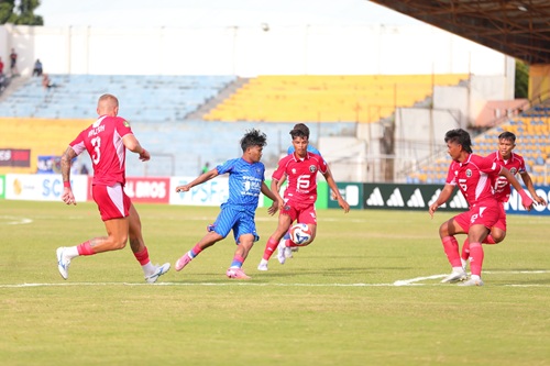 Banyak peluang terbuang, PSPS Pekanbaru hanya raih satu poin dengan FC Bekasi City (foto/MCR)