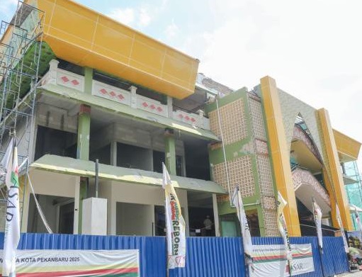 Revitalisasi Pasar Wisata Pasar Bawah, Kota Pekanbaru.