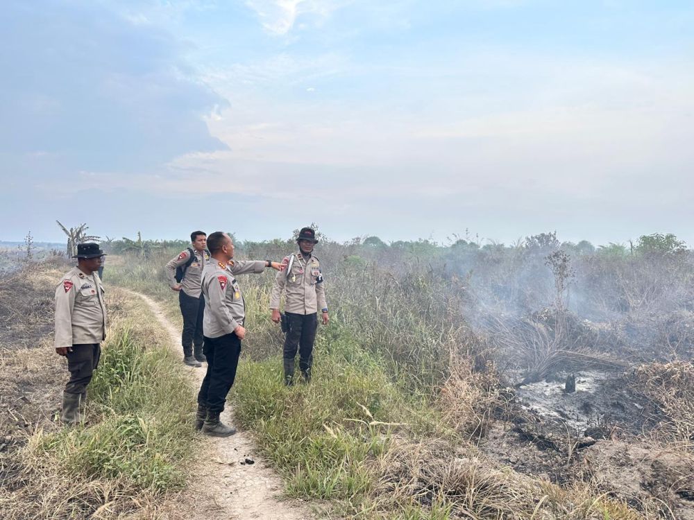 Ilustrasi Karhutla masih rawan muncul di Riau selama musim kemarau (foto/int)
