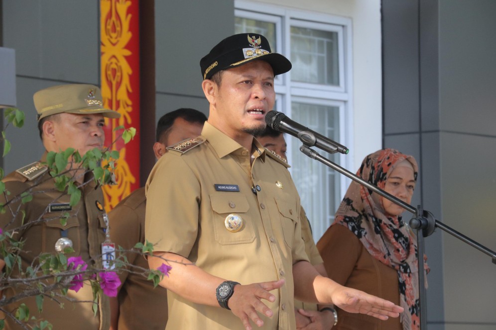 Walikota Pekanbaru, Agung Nugroho bongkar modus setoran honorer RSD Madani Pekanbaru (foto/dini)