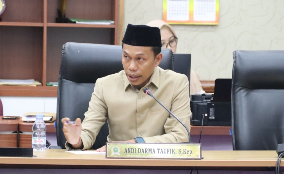 Anggota DPRD Provinsi Riau, daerah pilihan (dapil) Indragiri Hilir (Inhil), Andi Darma Taufik (foto/fitri)