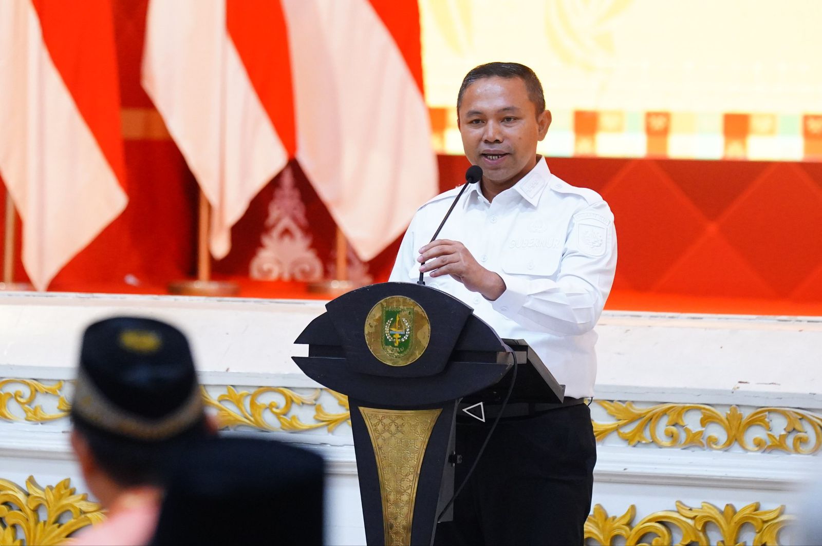 Gubri Abdul Wahid  menyebut FKPMR salah satu pilar penting dalam menjaga kearifan lokal (foto/yuni)