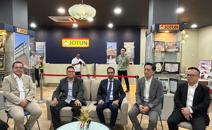 Peresmian Jotun Flagship Store Pekanbaru.