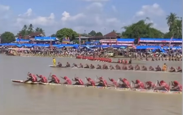 Kandidat kuat juara, jalur Siposan Rimbo, Kuansing kalahkan juara bertahan jalur Tuah Keramat Sialang Soko, Inhu (foto/int)