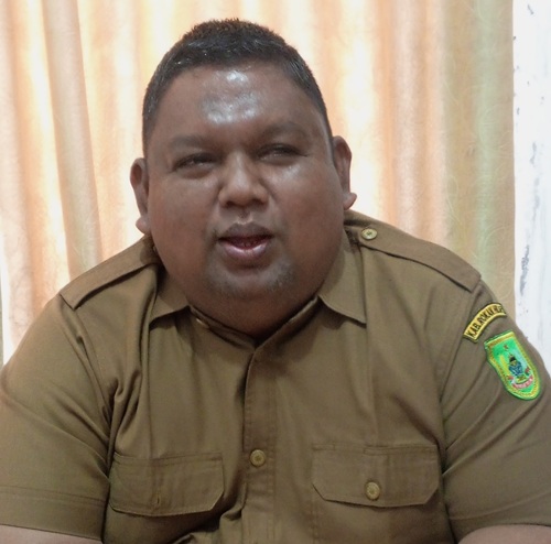 Kepala Dinas Perikanan Rokan Hilir, Muhammad Amin (foto/afrizal)