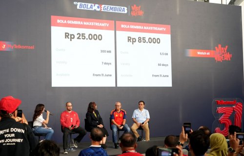Telkomsel dan TVRI perluas akses Piala Dunia 2026 melalui MAXStream TV hadirkan pengalaman nonton yang lebih fleksibel (foto/ist)